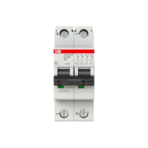 ABB - Automat für Bahnanwendung - S200MTR - 2P - 25 A - C10 kA