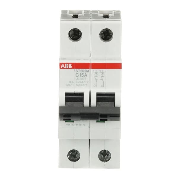 ABB - Automat - ST200M - 2P - 15 A - C