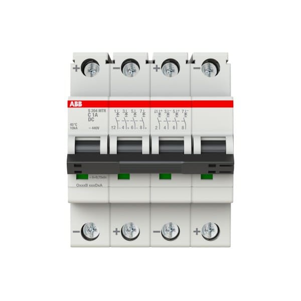 ABB - Automat für Bahnanwendung - S200MTR - 4P - 1 A - C10 kA