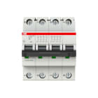 ABB - Sicherungsautomat 4-polig Char K 1A 10kA Bahn Ringkabelschuhanschluss AC/DC