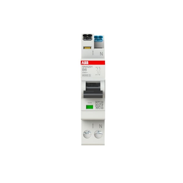 ABB - FlexLine Leitungsschutzschalter 1+N-polig Charakteristik B 6A 6kA 1TE Schmalbau