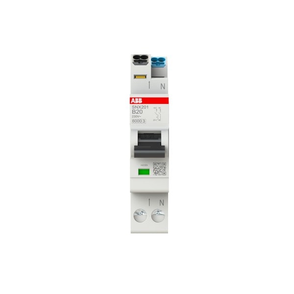ABB - FlexLine Leitungsschutzschalter 1+N-polig Charakteristik B 20A 6kA 1TE Schmalbau