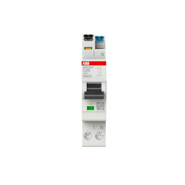 ABB - FlexLine Leitungsschutzschalter 1+N-polig Charakteristik C 20A 6kA 1TE Schmalbau