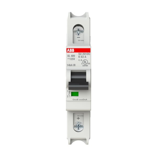ABB - Automats MCBs - SU200DC - 1P - 63 A - K