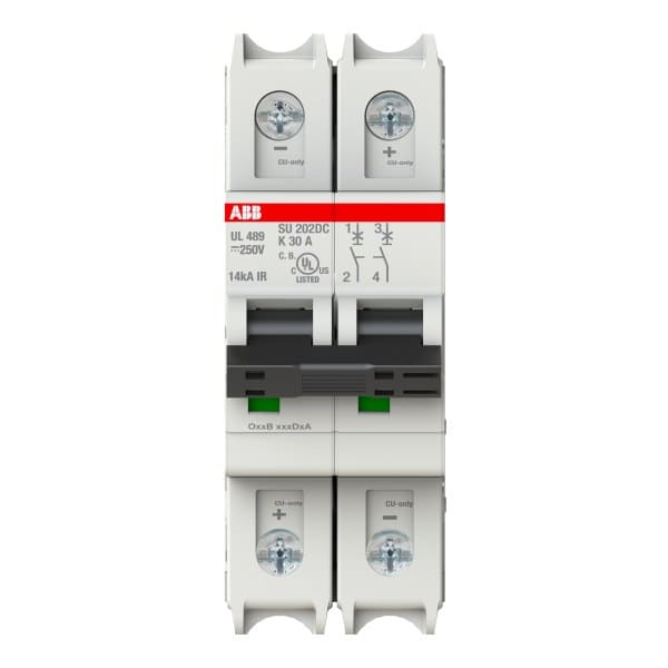 ABB - Automats MCBs - SU200DC - 2P - 30 A - K