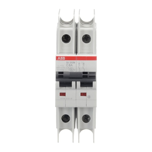 ABB - Sicherungsautomat - SU200M - 2P - 8 A - C(400 V AC) 11.2 kA
