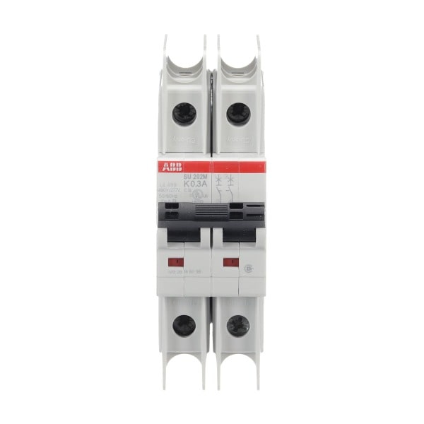 ABB - Sicherungsautomat - SU200M - 2P - 0.3 A - K(400 V AC) 11.2 kA
