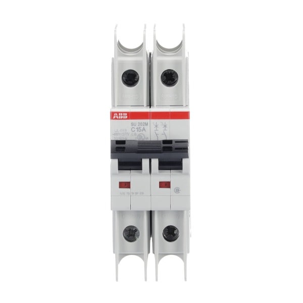 ABB - Sicherungsautomat - SU200M - 2P - 15 A - C(400 V AC) 11.2 kA