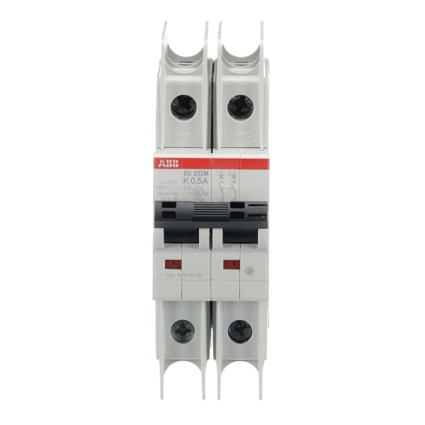 ABB - Sicherungsautomat - SU200M - 2P - 0.5 A - K(400 V AC) 11.2 kA