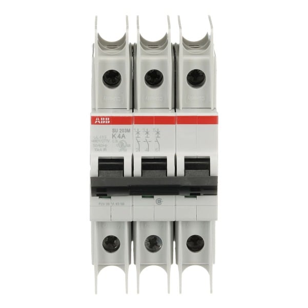 ABB - Sicherungsautomat - SU200M - 3P - 4 A - K(400 V AC) 11.2 kA