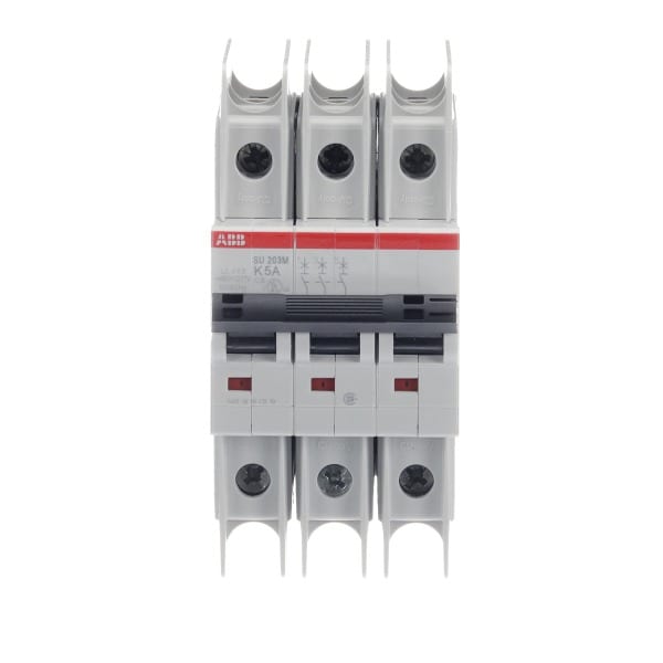 ABB - Sicherungsautomat - SU200M - 3P - 5 A - K(400 V AC) 11.2 kA