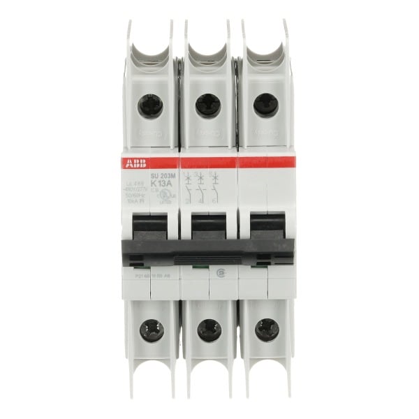ABB - Sicherungsautomat - SU200M - 3P - 13 A - K(400 V AC) 11.2 kA