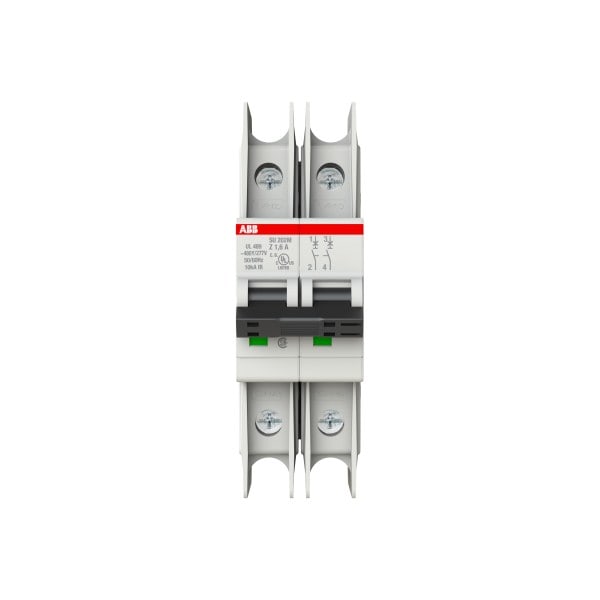 ABB - Sicherungsautomat - SU200M - 2P - 1.6 A - Z(400 V AC) 11.2 kA