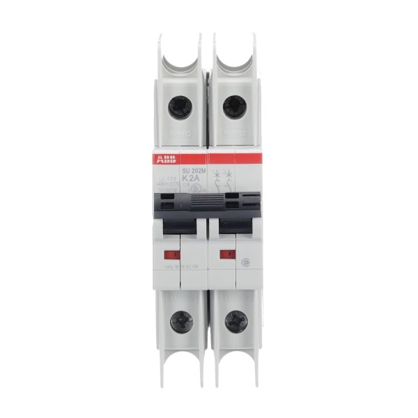 ABB - Sicherungsautomat - SU200M - 2P - 2 A - K(400 V AC) 11.2 kA
