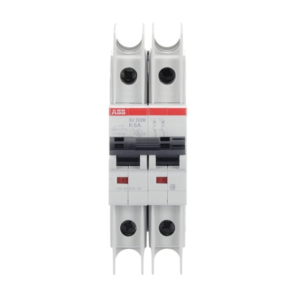 ABB - Sicherungsautomat - SU200M - 2P - 6 A - K(400 V AC) 11.2 kA