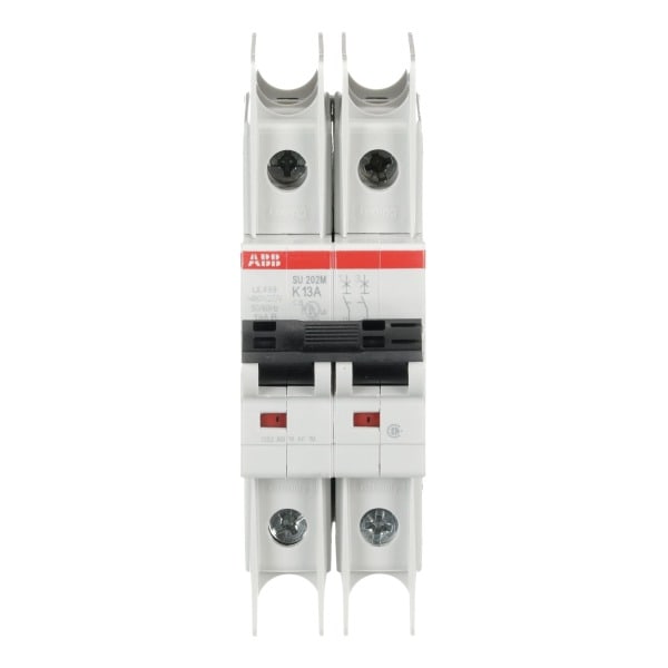 ABB - Sicherungsautomat - SU200M - 2P - 13 A - K(400 V AC) 11.2 kA