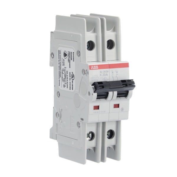 ABB - Sicherungsautomat - SU200M - 2P - 20 A - K(400 V AC) 11.2 kA