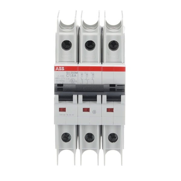 ABB - Sicherungsautomat - SU200M - 3P - 1.6 A - C(400 V AC) 11.2 kA