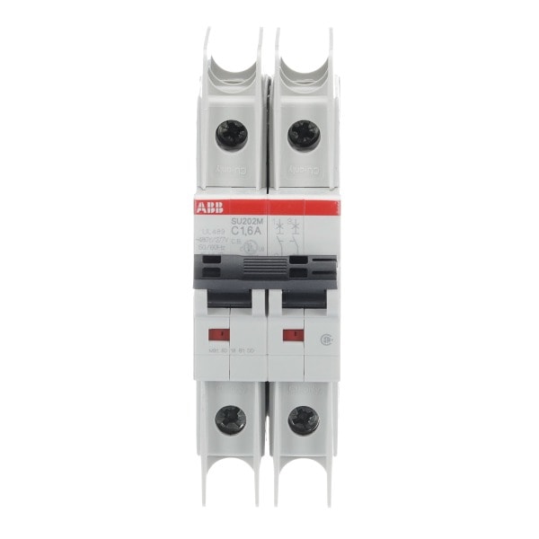 ABB - Sicherungsautomat - SU200M - 2P - 1.6 A - C(400 V AC) 11.2 kA