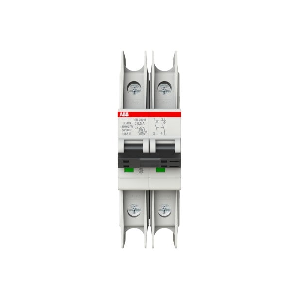 ABB - Sicherungsautomat - SU200M - 2P - 0.5 A - C(400 V AC) 11.2 kA
