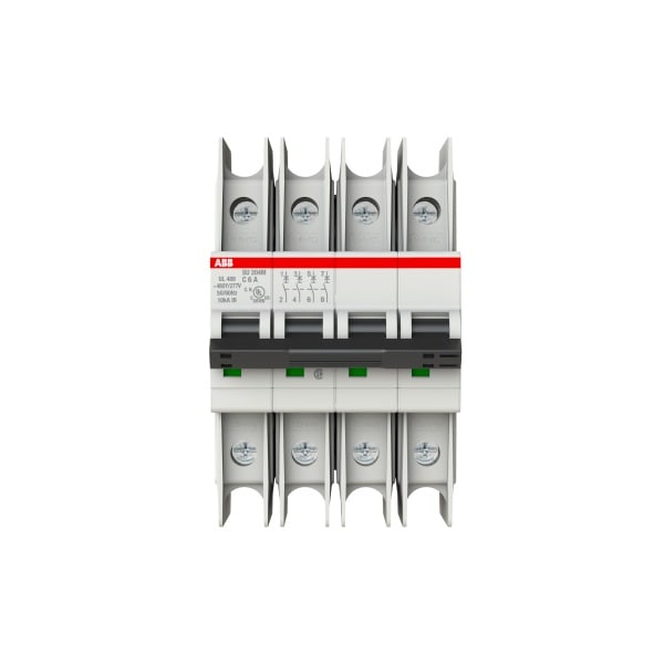 ABB - Sicherungsautomat - SU200M - 4P - 6 A - C(400 V AC) 11.2 kA