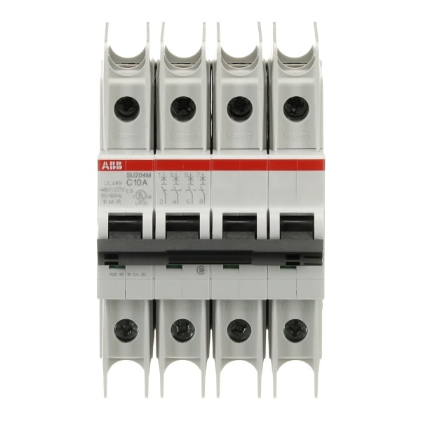ABB - Sicherungsautomat - SU200M - 4P - 10 A - C(400 V AC) 11.2 kA