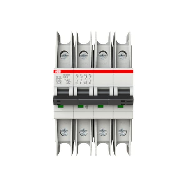 ABB - Sicherungsautomat - SU200M - 4P - 4 A - K(400 V AC) 11.2 kA
