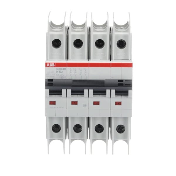 ABB - Sicherungsautomat - SU200M - 4P - 6 A - K(400 V AC) 11.2 kA