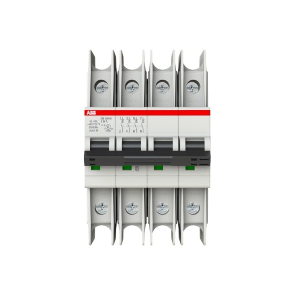 ABB - Sicherungsautomat - SU200M - 4P - 8 A - Z(400 V AC) 11.2 kA