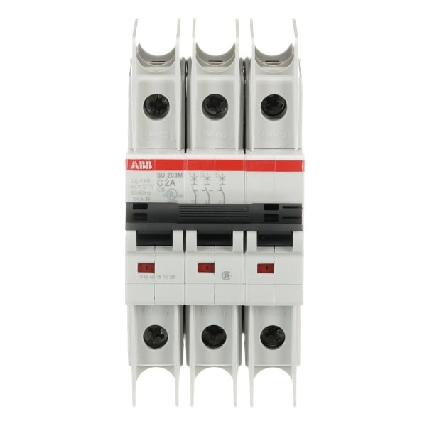 ABB - Sicherungsautomat - SU200M - 3P - 2 A - C(400 V AC) 11.2 kA