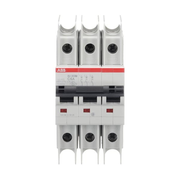 ABB - Sicherungsautomat - SU200M - 3P - 6 A - C(400 V AC) 11.2 kA