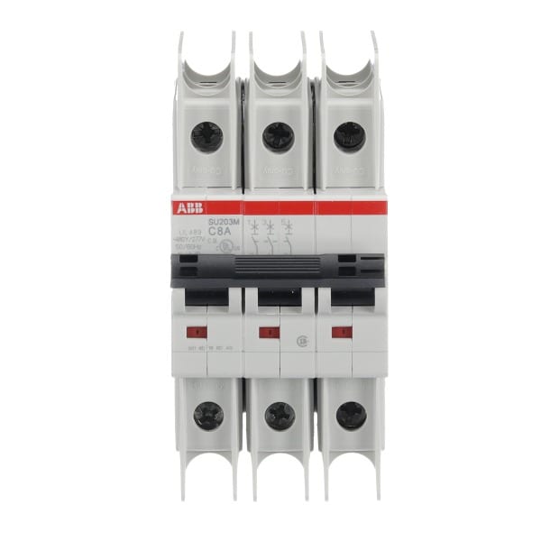 ABB - Sicherungsautomat - SU200M - 3P - 8 A - C(400 V AC) 11.2 kA