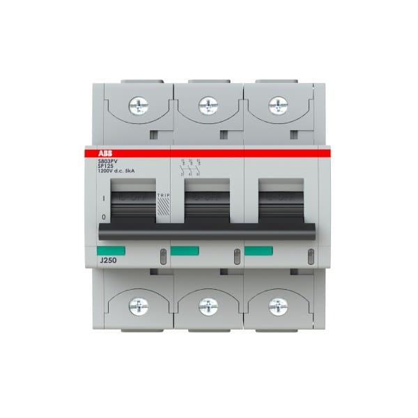 ABB - HLS-Sicherungsautomat 3-polig Strangschutz SP 125A PV-Anwendungen bis 1500VDC