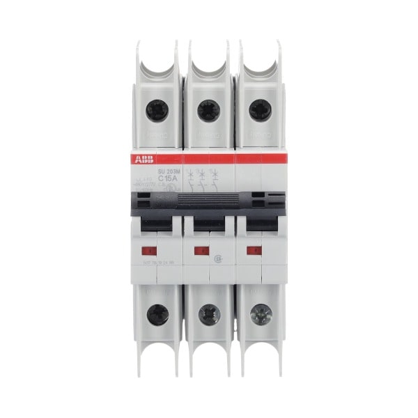 ABB - Sicherungsautomat - SU200M - 3P - 15 A - C(400 V AC) 11.2 kA