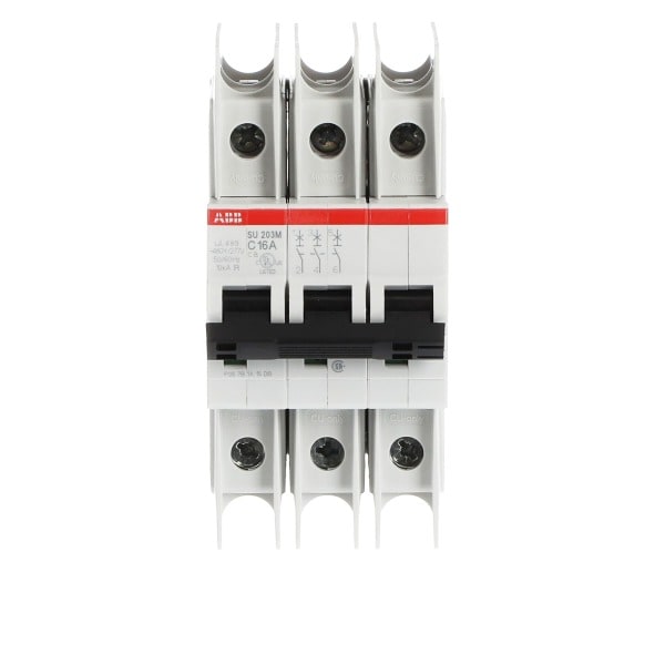 ABB - Sicherungsautomat - SU200M - 3P - 16 A - C(400 V AC) 11.2 kA