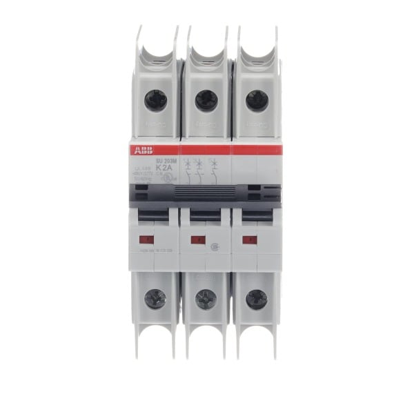 ABB - Sicherungsautomat - SU200M - 3P - 2 A - K(400 V AC) 11.2 kA