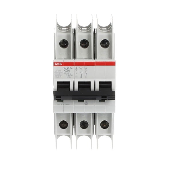 ABB - Sicherungsautomat - SU200M - 3P - 3 A - K(400 V AC) 11.2 kA