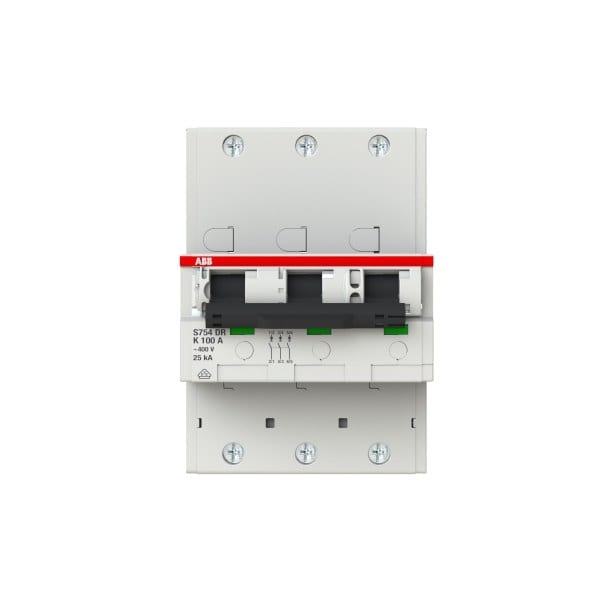 ABB - Hauptleitungsschutzschalter SH-Schalter in K-Char. 25kA 100A 3P