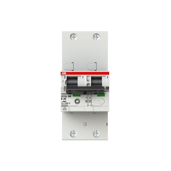 ABB - Hauptleitungsschutzschalter SH-Schalter in E-Char. 25kA 20A 2P