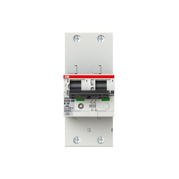ABB - Hauptleitungsschutzschalter SH-Schalter in K-Char. 25kA 25A 2P