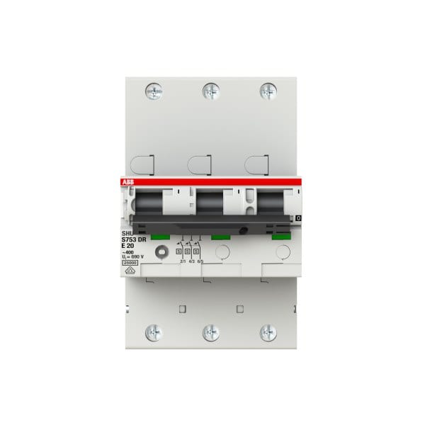 ABB - Hauptleitungsschutzschalter SH-Schalter in E-Char. 25kA 20A 3P