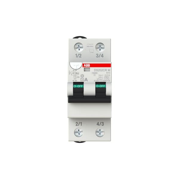 ABB - FI/LS Typ A 2-polig Charakteristik B 10A 10mA 10kA