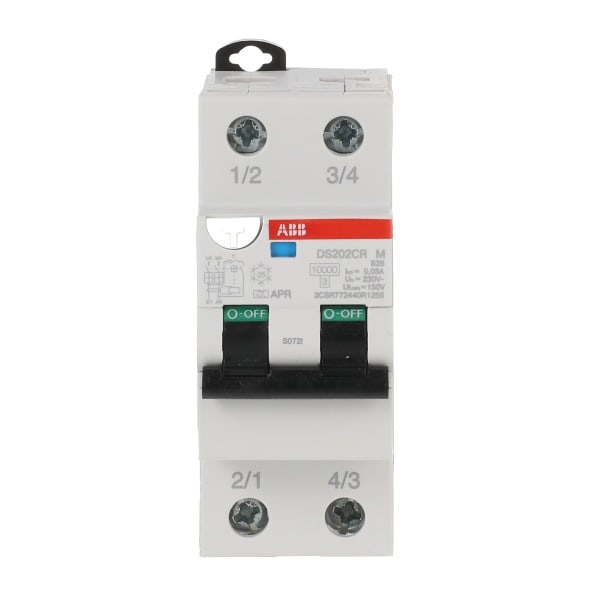 ABB - FI/LS Typ A kurzzeitverzögert AP-R 2-polig Charakteristik B 25A 30mA 10kA