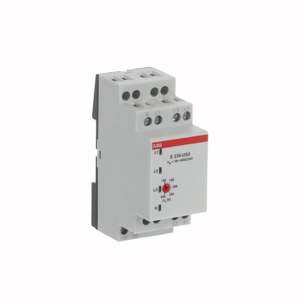 ABB - Unterspannungsrelais 3Ph.+N 2 Wechsler