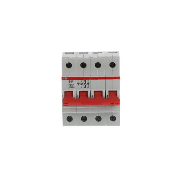 ABB - Trennschalter 4P 80 A Schaltgriff rot