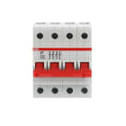 ABB - Trennschalter 4P 80 A Schaltgriff rot