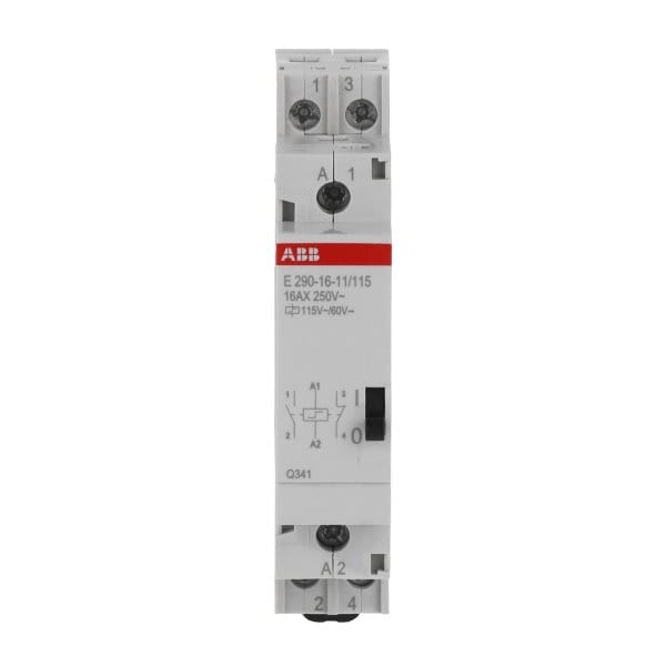 ABB - Stromstoßschalter Spule 115 V AC/60 V DC 16 A 1 Öffner + 1 Schließer