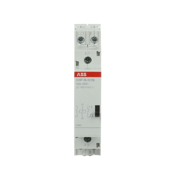 ABB - Installationsrelais 115 V AC/110 V DC 16 A 1 Öffner + 1 Schließer