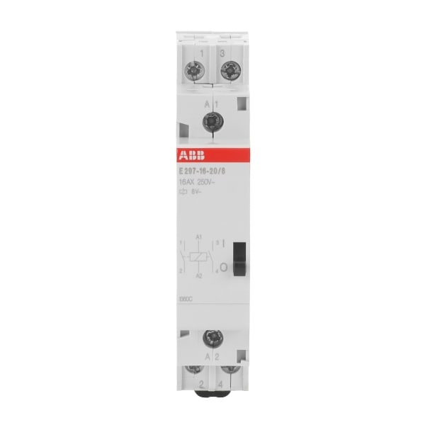 ABB - Installationsrelais Spule 8 V AC 16 A 2 Schließer