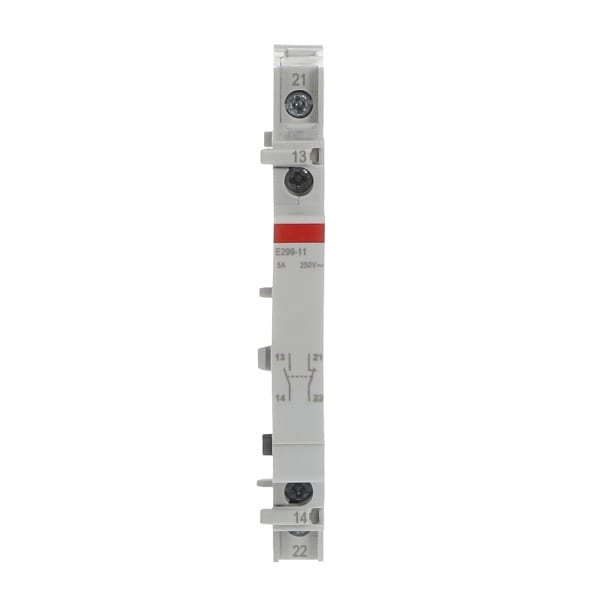 ABB - Hilfskontakt für E290/E297 1 Öffner + 1 Schließer 5 A 250 V AC 9 mm